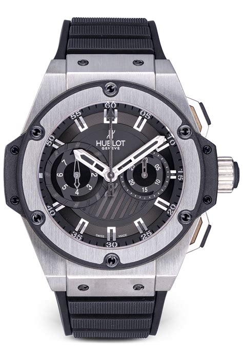 hublot king power foudroyante zirconium 48mm|2010 Hublot King Power Foudroyante L.E. 48MM Black Dial .